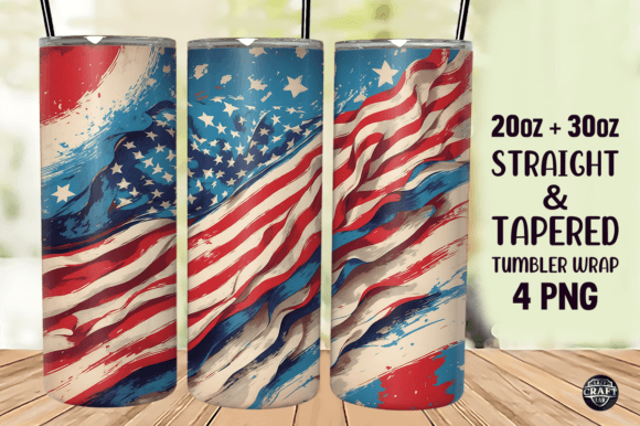 Download 4th of July Flag Skinny Tumbler Wrap PNG - Skinny tumbler wrap Collection