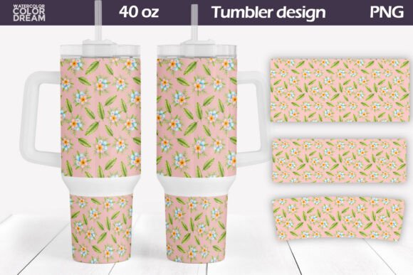 Download Pink Tropical Tumbler Wrap 40 Oz - Tropical tumbler wrap Collection