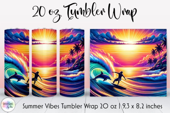 Download Tropical Beach Skinny Tumbler Wrap - Skinny tumbler wrap Collection